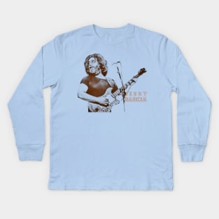 jerry garcia visual art Kids Long Sleeve T-Shirt